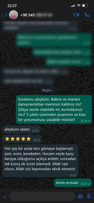 WhatsApp mesajı 2
