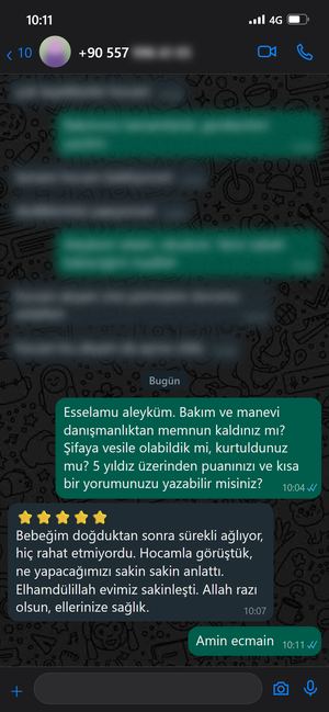 WhatsApp mesajı 8