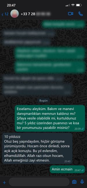 WhatsApp mesajı 10