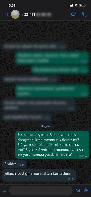 WhatsApp mesajı 12