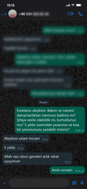 WhatsApp mesajı 17