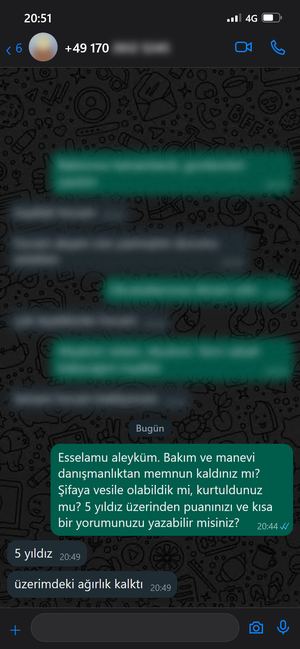 WhatsApp mesajı 18
