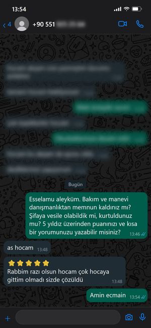 WhatsApp mesajı 19