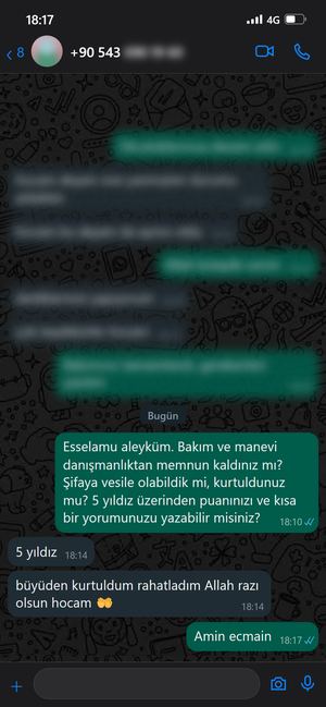 WhatsApp mesajı 20