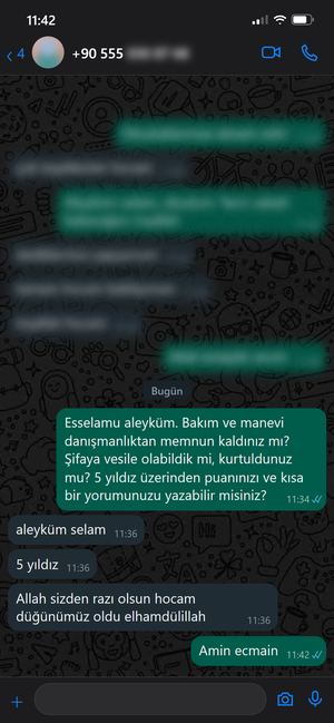 WhatsApp mesajı 28