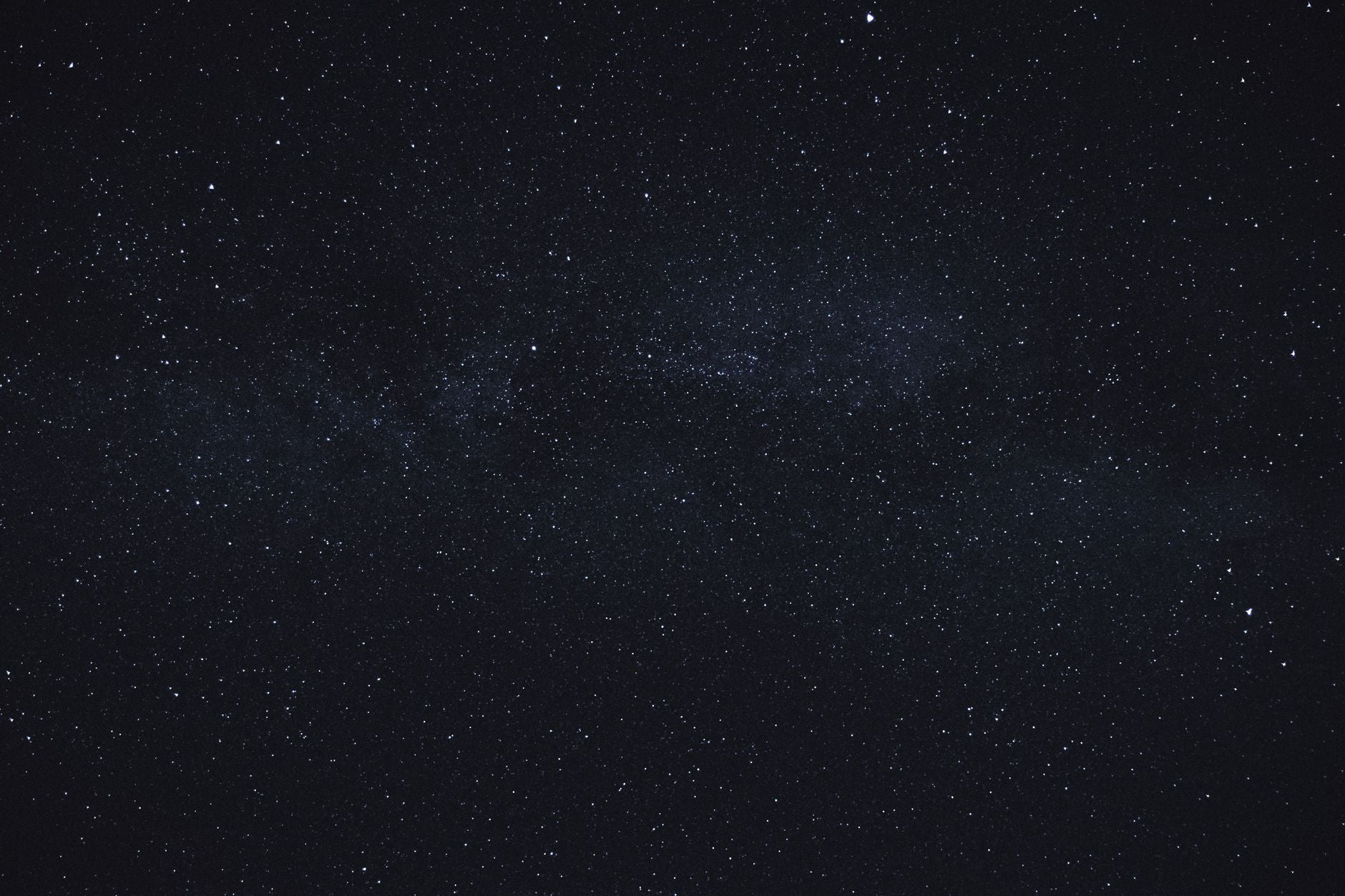 Deep starry night sky and galaxy — the celestial reference frame of the seven classical planets