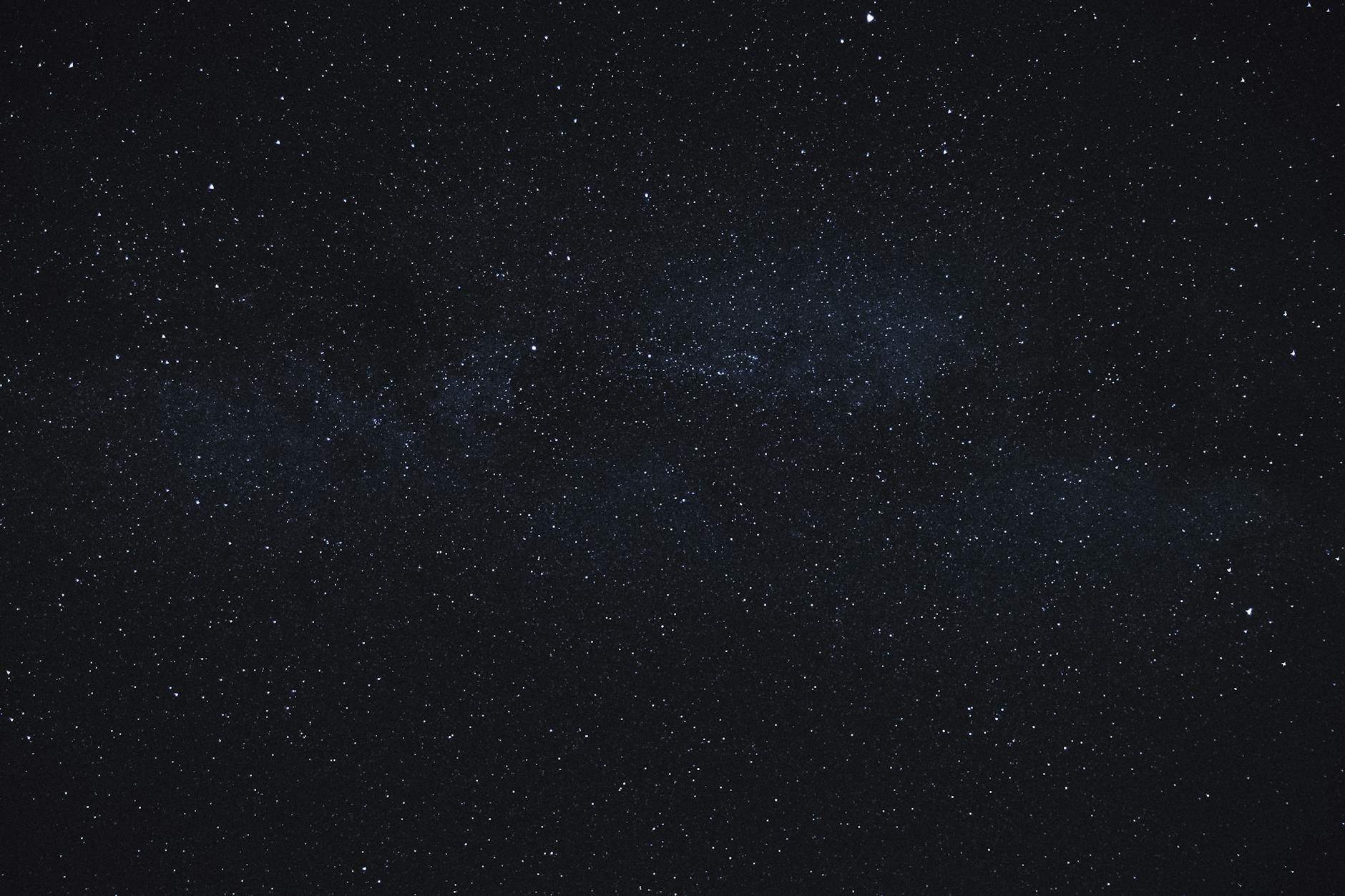 A field of stars, the cosmic frame within which ancient myth places the Anunnaki