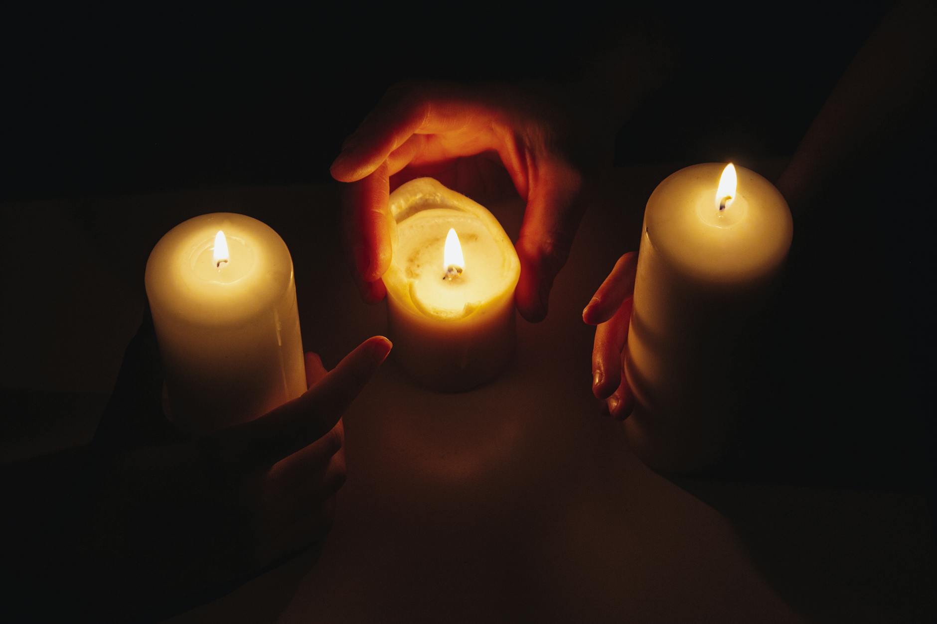 A candlelit meditation scene, the disciplined practice behind the science of will