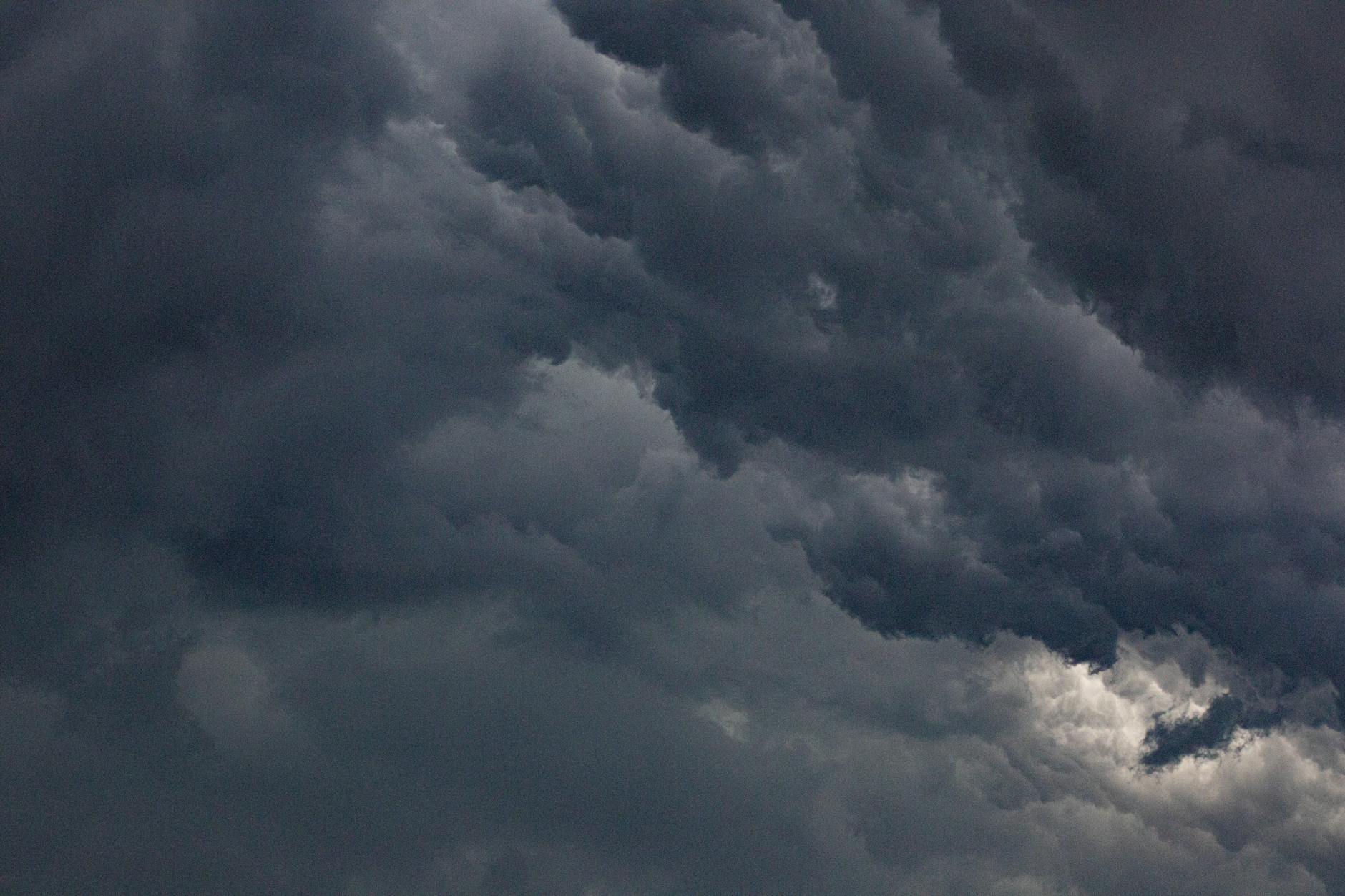Heavy gathering clouds, the sense that everything is going wrong at once